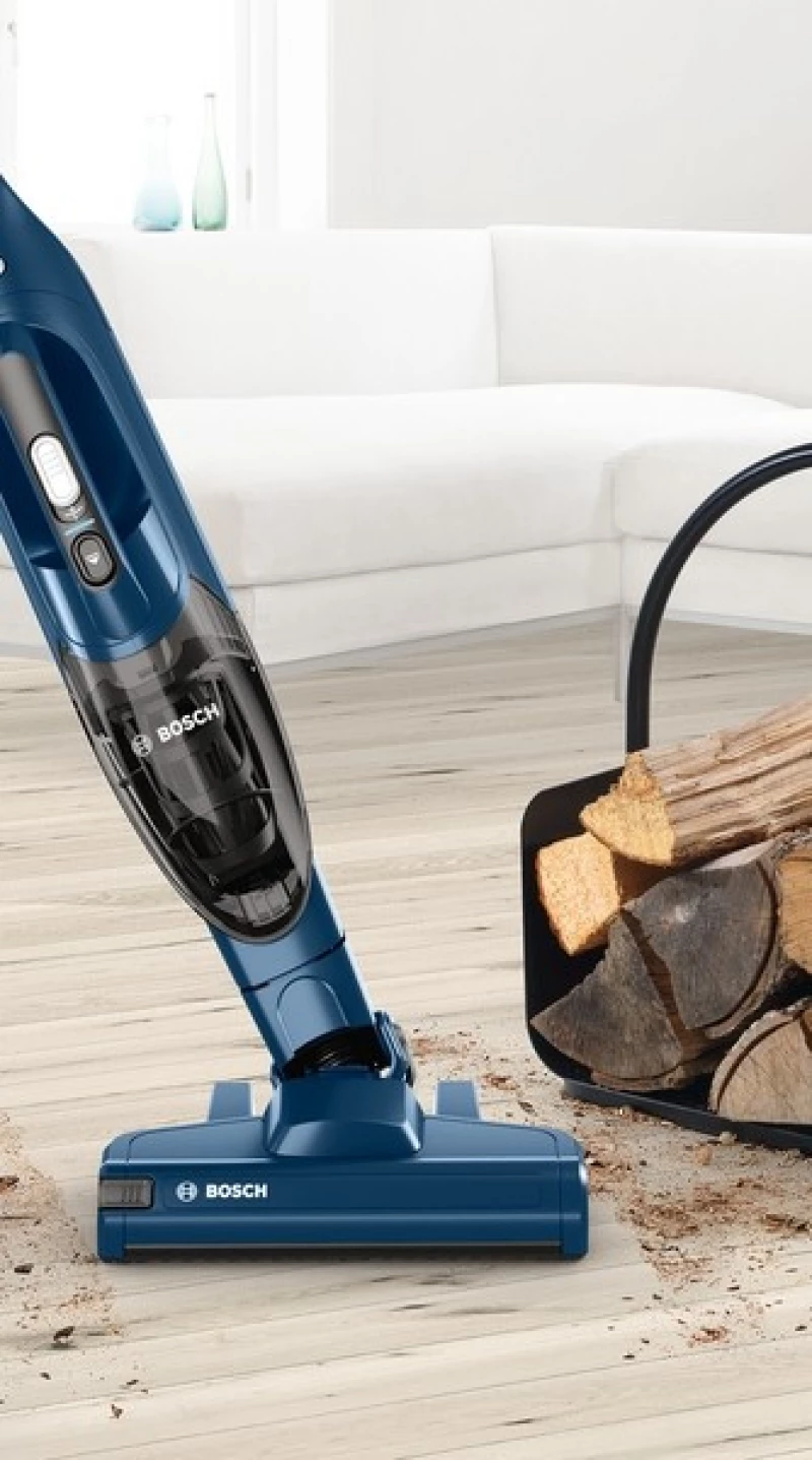 Bosch - Cordless Stick Vacuum Cleaner 2in1 16v Blue (BBHF216) / Home and Kitchen