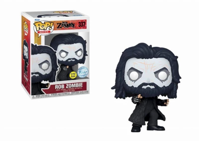 Funko Pop! Rocks: Rob Zombie (Dragula) (Glows in the Dark) (Special Edition) #337 Vinyl Figure