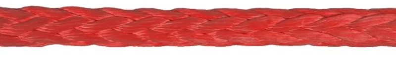 Σχοινί Dyneema Υψηλής Απόδοσης και Αντοχής 12Κλωνο - Κόκκινο
