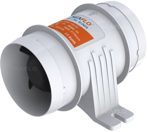 Αεραγωγός Ίσιος Φ76mm - 24V