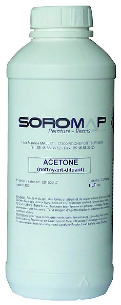 SOROMAP Acetone 1ltr Ακετόνη