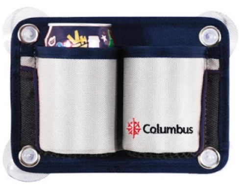 Ποτηροθήκη διπλή υφασμάτινη COLUMBUS