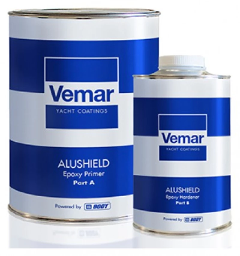 Vemar Alushield Αστάρι Εποξικό Δύο Συστατικών - Blue Silver