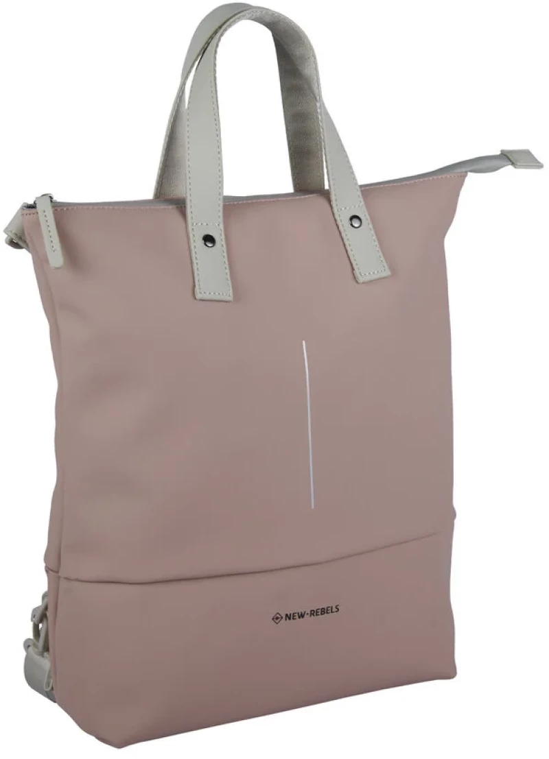 New Rebels - Matteo Trenton Σακίδιο Πλάτης Shopper Αδιάβροχη 18L - Old Pink