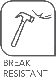 Marine Business-Σετ Ορεκτικών από Μελαμίνη Lombok Black 27x9x3cm (3 Τεμ.)