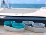 Marine Business Summer Σετ Ορεκτικών Μελαμίνης 27x9x3cm (Σετ 3 Τεμάχια)
