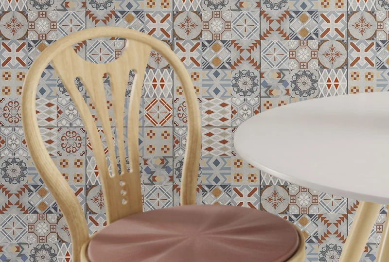 Πλακάκι Azteka 30x60 Γκρι Ματ Decor Patchwork