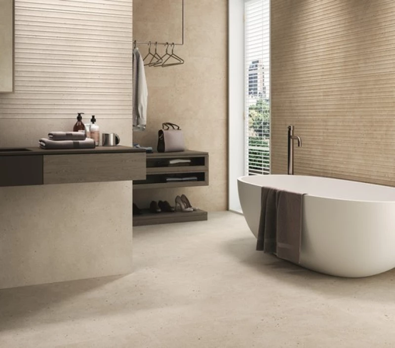 Πλακάκι Μπάνιου 8207 Grey Decor 33.3x80 cm Γκρι Ματ