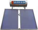 Hλιακός Θερμοσίφωνας Wilco 200lt/2x1,50 m²=3m² Glass Διπλής Ενέργειας με Eπιλεκτικό Συλλέκτη Tιτανίου