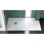 Ντουζιέρα Ορθογώνια Karag Pietra 80X120 Λευκή