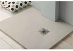 Ντουζιέρα Ορθογώνια Karag Pietra 70X140 Cream