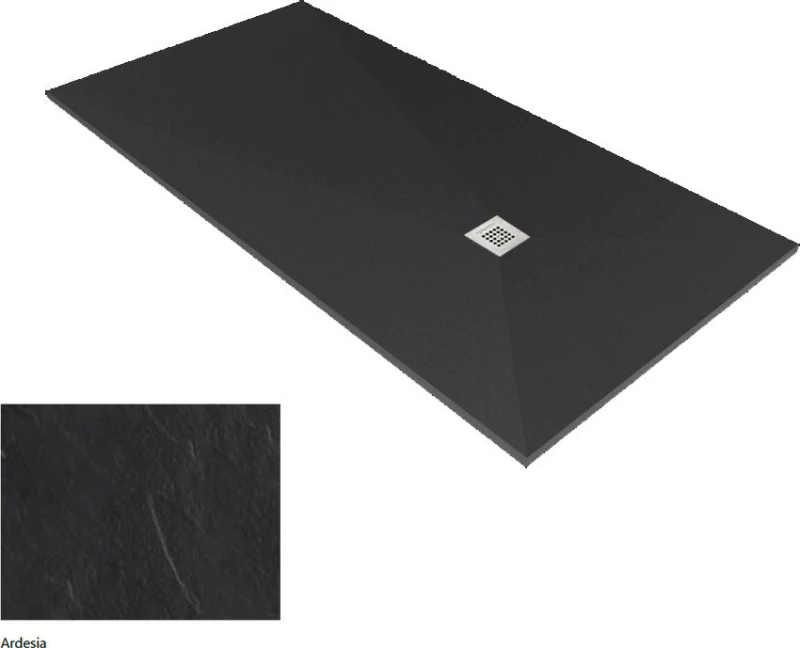 Ντουζιέρα Ορθογώνια Karag Pietra 70X180 Ardesia