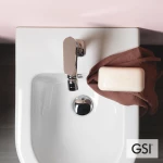 Μπιντέ Κρεμαστό Πορσελάνης GSI Pura 55cm 8865 Λευκό