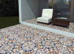 Πλακάκι Moonstone 33,3Χ33,3 Brown 9055