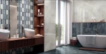 Πλακάκι Porcelanite Dos Nilo 9537 Blue 30Χ90 Μπλε Rettificato