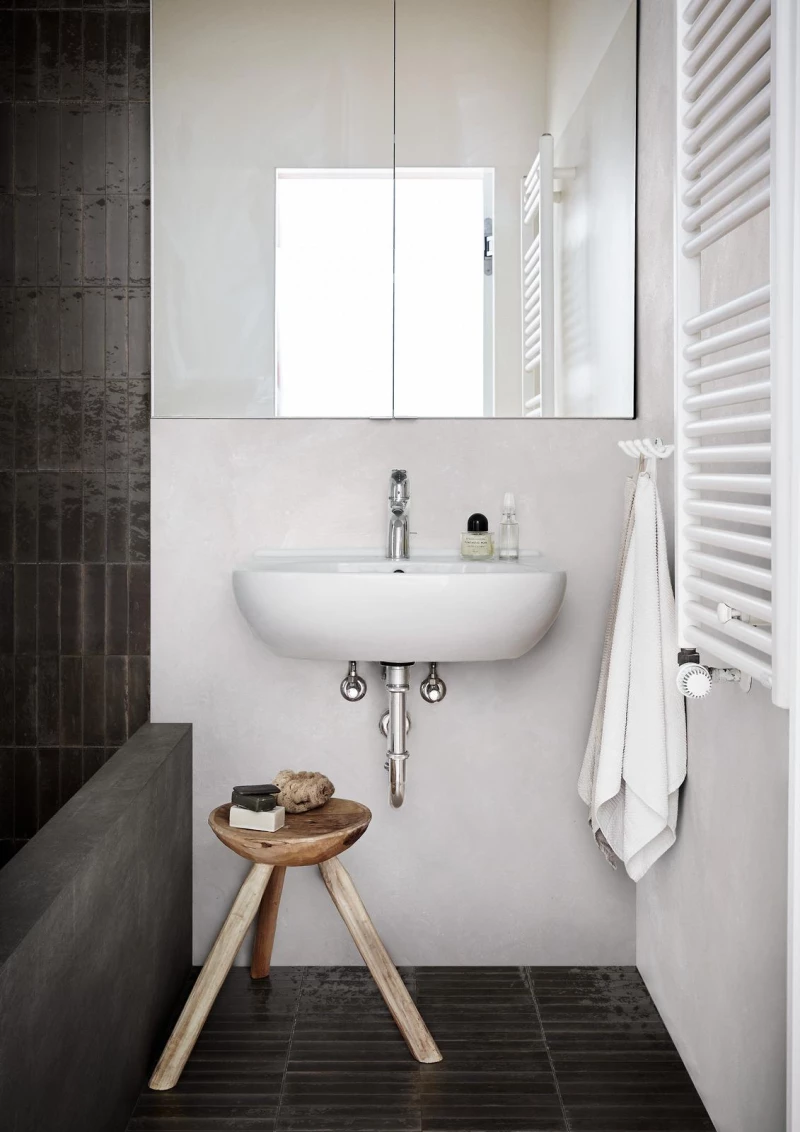 Πλακάκι Marazzi 6x24 cm Lume Lux Black M6RP Μαύρο