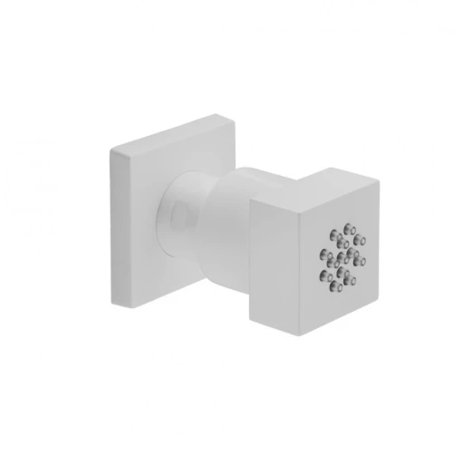 La Torre Square Επιτοίχιο Jet Ντουζ White Matt E044029-300