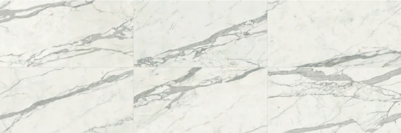 Πλακάκι Marble Velvet Statuario 90Χ90 Απομίμησης Μαρμάρου Λευκό