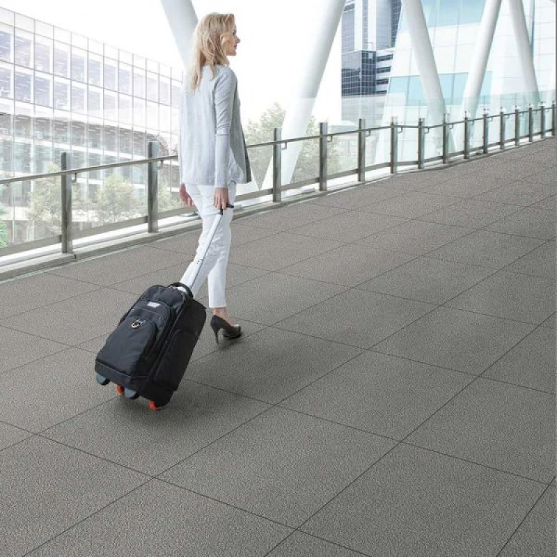 Πλακάκι Gritty Emery 60x60x1.6cm Full Body (Ολόμαζο) Ματ Γκρι Σκούρο