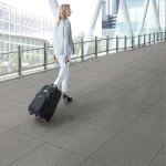 Πλακάκι Gritty Emery 60x60x1.6cm Full Body (Ολόμαζο) Ματ Γκρι Σκούρο