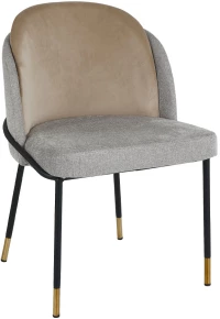ASTON ΚΑΡΕΚΛΑ ΓΚΡΙ ΑΝΟΙΧΤΟ 55x55xH78cm
