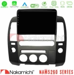 Nakamichi NAM5260 Series 4Core Android12 4+64GB  Nissan Navara D40 2006-2012 (με εργ.οθόνη) Navigation Multimedia Tablet 9" Με Carplay & Android Auto