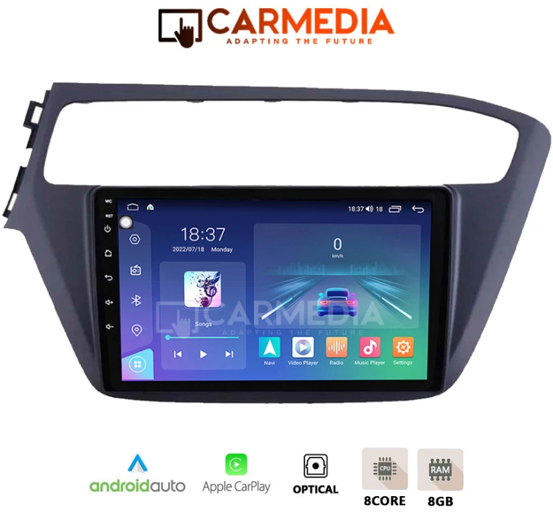 CARMEDIA CMDU8095-13 PRO PLUS TABLET 9.5'' OEM HYUNDAI i20 2019-2021