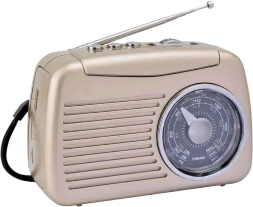 Επαναφορτιζόμενο ραδιόφωνο με ηλιακό πάνελ - PX31BTS - 401315 - Rose Gold