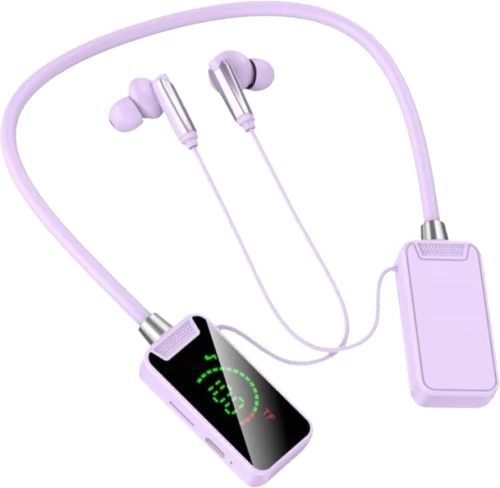 Aσύρματα ακουστικά - Neckband - K95 - 811824 - Purple