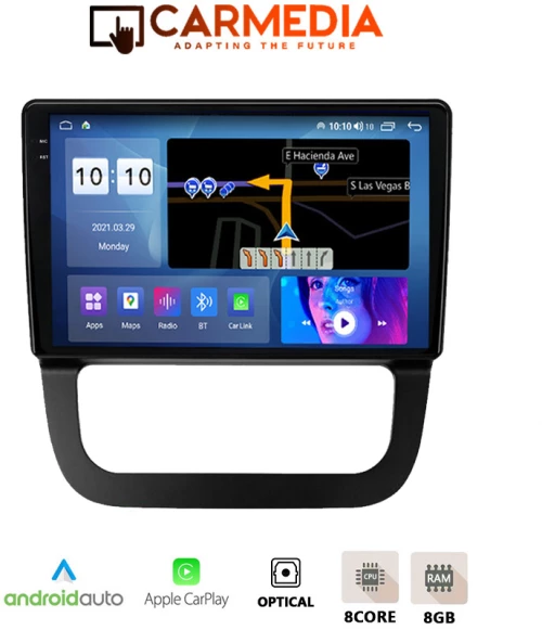 CARMEDIA CMDU81036-13 PRO PLUS TABLET 10.36" OEM VW JETTA 2004-2015