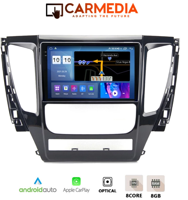 CARMEDIA CMDU8095-13 PRO PLUS TABLET 9.5'' OEM MITSUBISHI PAJERO 2013+