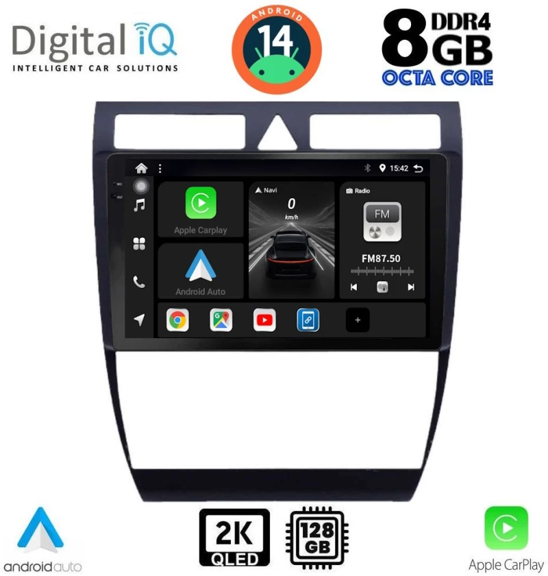 DIGITAL IQ BXF 8006_CPAA (9inc) MULTIMEDIA TABLET for AUDI A6 mod. 1998-2005