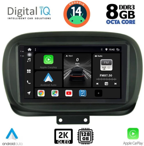 DIGITAL IQ BXF 8134_CPAA (9inc) MULTIMEDIA TABLET for FIAT 500Χ mod. 2014>