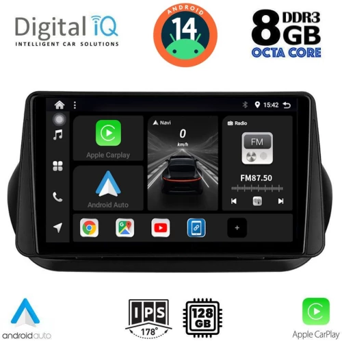 DIGITAL IQ BXF 8142_CPAA (9inc) MULTIMEDIA TABLET for CITROEN – FIAT – PEUGEOT mod. 2008-2018