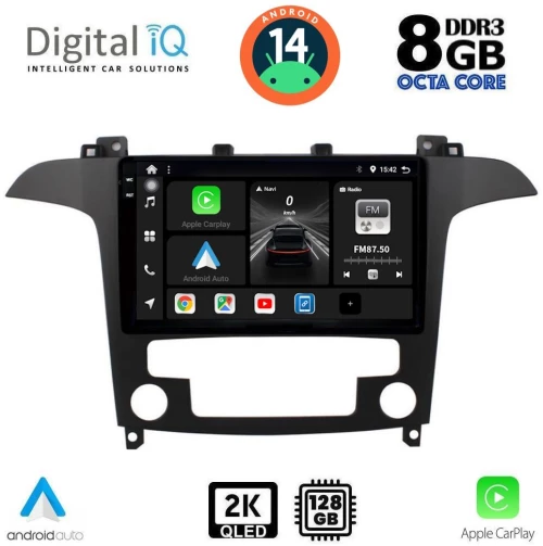 DIGITAL IQ BXF 8175_CPAA CLIMA (9inc) MULTIMEDIA TABLET for FORD SMAX mod. 2006-2014