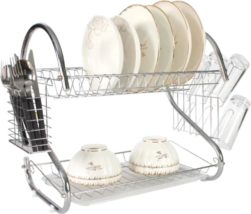 Πιατοθήκη αποστράγγισης διώροφη - WL-264-51S - 51cm - 521308