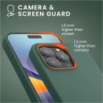 Θήκη Apple iPhone 15 Pro Max - KWmobile Soft Flexible Rubber Cover Σιλικόνης - Forest Green (61956.166)