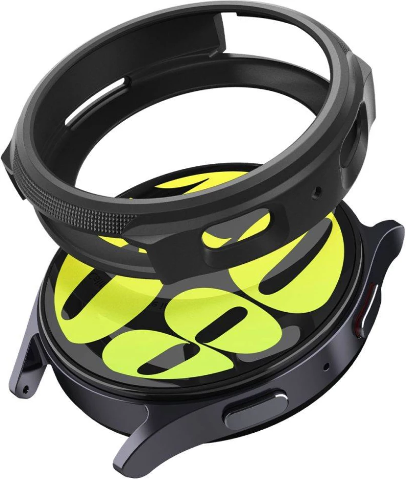 Spigen Liquid Air - Θήκη Σιλικόνης Samsung Galaxy Watch 7 40mm - Matte Black (ACS07899)