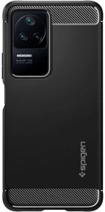Spigen Rugged Armor - Ανθεκτική Θήκη Σιλικόνης - Xiaomi Poco F4 / Redmi K40S - Matte Black (ACS04516)