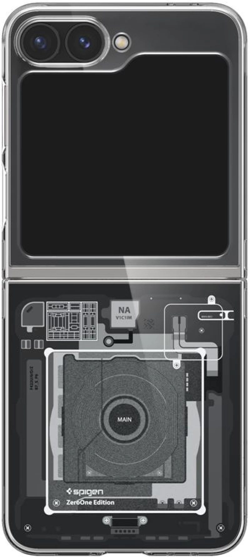 Σκληρή Θήκη - Samsung Galaxy Z Flip6 - Spigen Air Skin - Zero One (ACS07837)