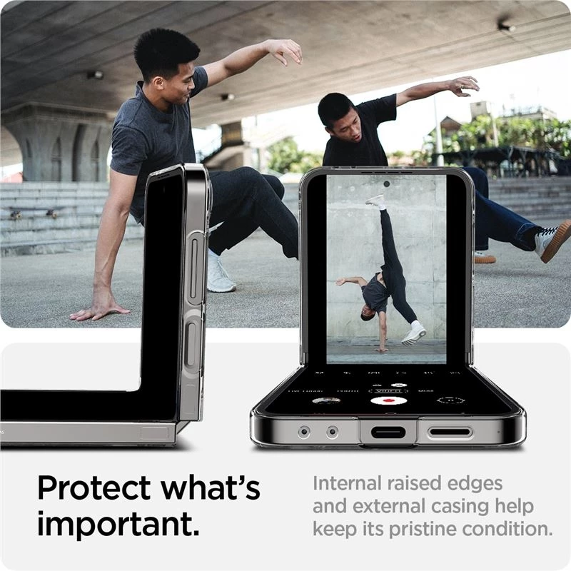 Σκληρή Θήκη - Samsung Galaxy Z Flip6 - Spigen Air Skin - Zero One (ACS07837)
