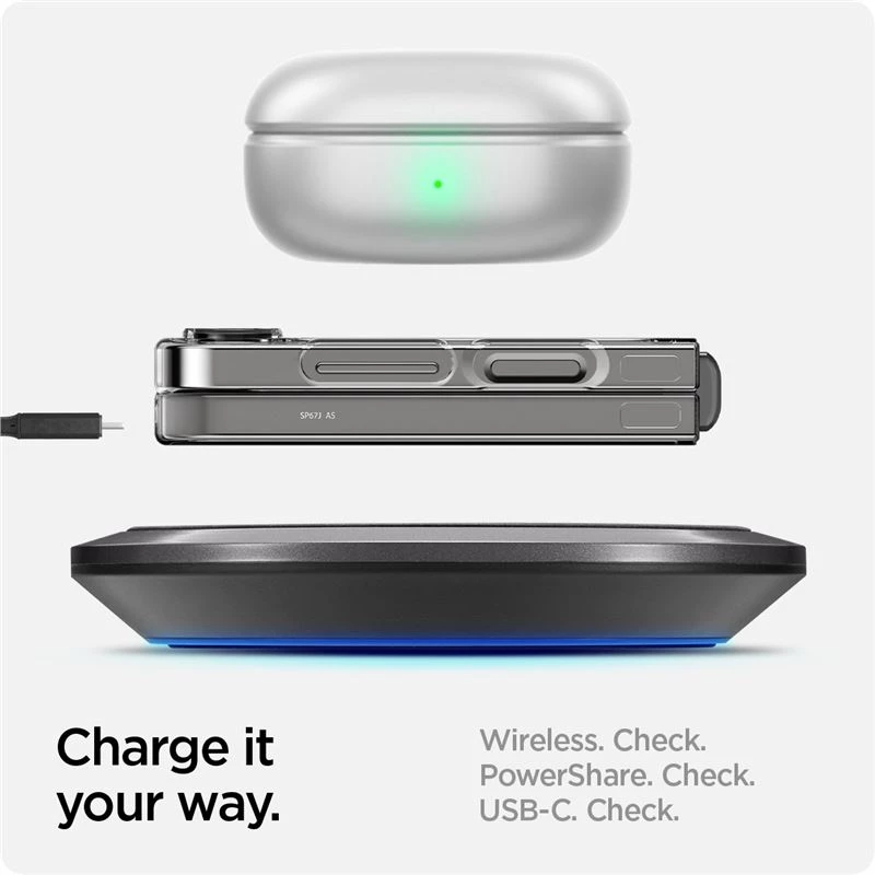 Σκληρή Θήκη - Samsung Galaxy Z Flip6 - Spigen Air Skin - Zero One (ACS07837)