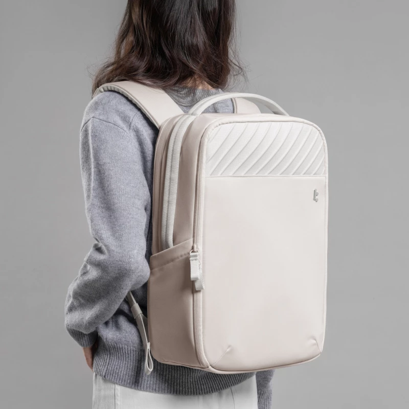 Tomtoc Voyage-T50 Laptop Backpack - Σακίδιο / Τσάντα Πλάτης & Μεταφοράς Laptop έως 15.6" & Tablet έως 12.9" - 20L - White (T50M1W1)