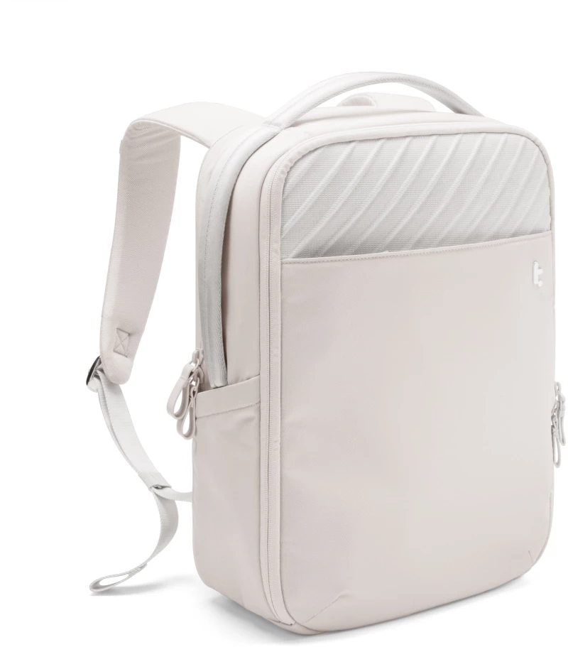 Tomtoc Voyage-T50 Laptop Backpack - Σακίδιο / Τσάντα Πλάτης & Μεταφοράς Laptop έως 15.6" & Tablet έως 12.9" - 20L - White (T50M1W1)