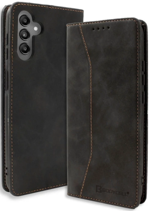 Θήκη Samsung Galaxy M55 - Bodycell Book Case Πορτοφόλι - Black (5206015079511)