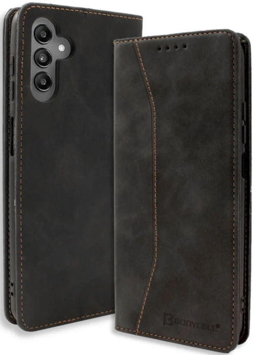 Θήκη Samsung Galaxy M35 - Bodycell Book Case Πορτοφόλι - Black (5206015079481)