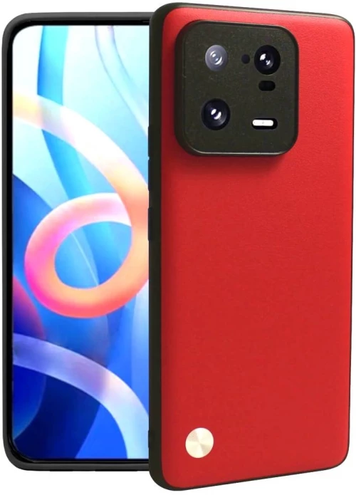 Θήκη Xiaomi 13 Pro - Bodycell Vegan Cover Σκληρή - Red (5206015077326)