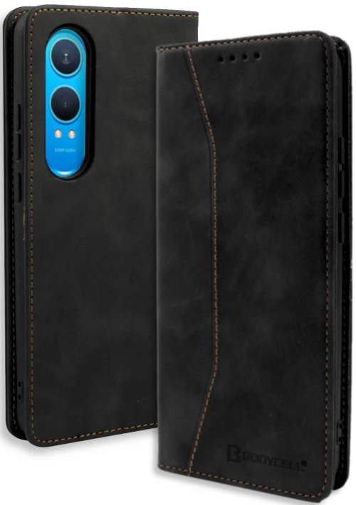 Θήκη OnePlus Nord CE4 Lite - Bodycell Book Case Πορτοφόλι - Black (5206015079153)