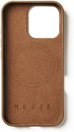 Θήκη Apple iPhone 16 Pro - MUJJO Full Leather Case Δερμάτινη με MagSafe - Tan (MUJJO-CL-051-TN)