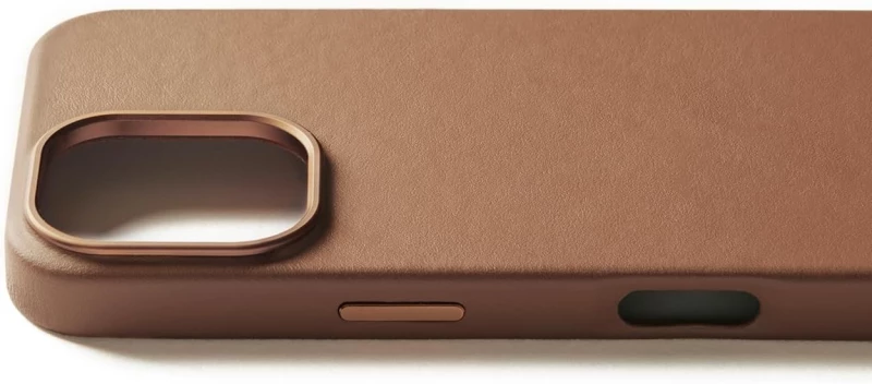 Θήκη Apple iPhone 16 Pro - MUJJO Full Leather Case Δερμάτινη με MagSafe - Tan (MUJJO-CL-051-TN)